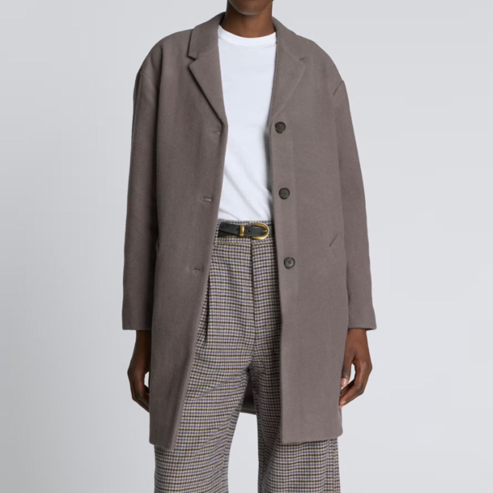 Everlane Gray Pea Coat